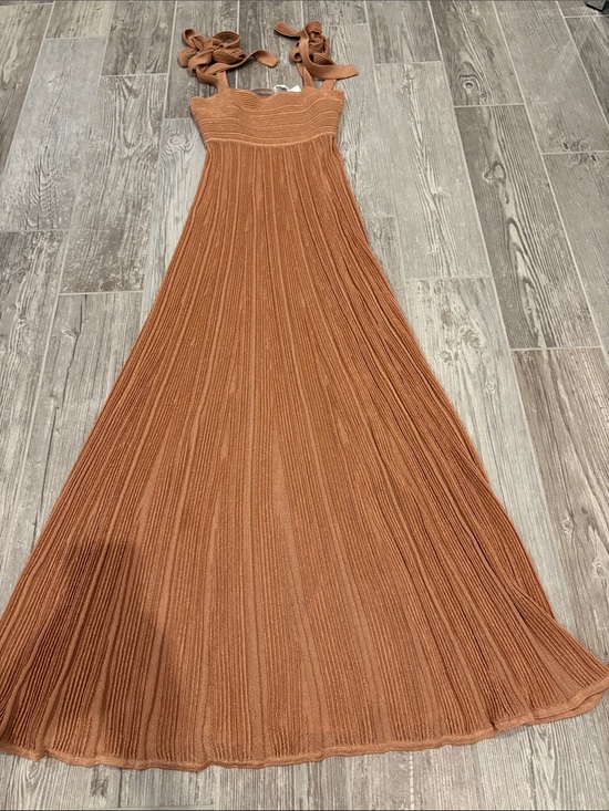 Zimmermann Dresses & Skirts - Zimmerman Knit Maxi Dress with Tie Straps